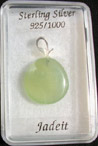 Jadeit - přívěšek 2,5cm : 115,- Kč